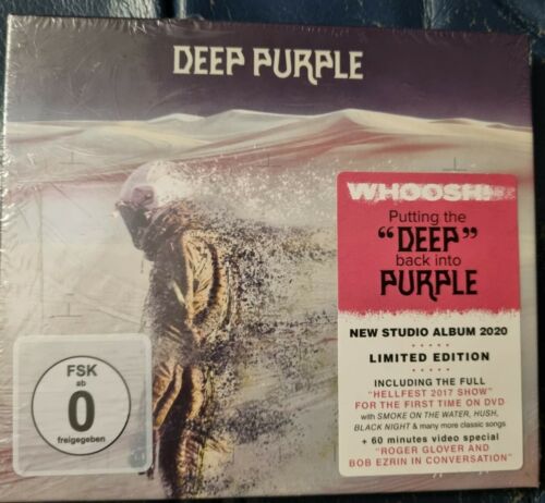 DEEP PURPLE - Whoosh! (including  "HELLFEST 2017 SHOW"+ 60 Minutes Video Special)
